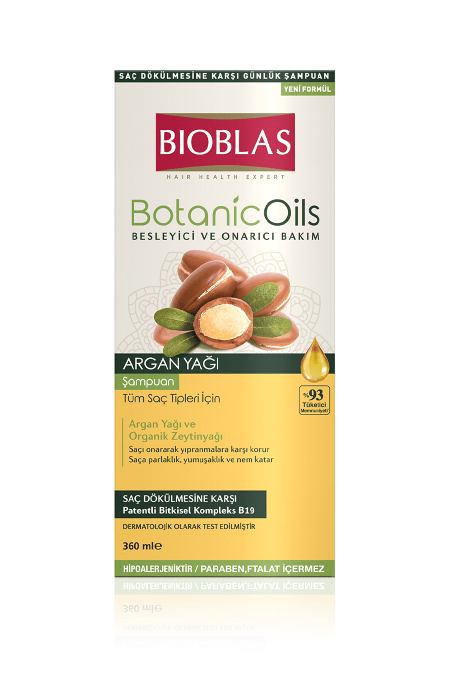 Bioblas Botanic Oils Argan Yağı Şampuanı 360 ml | EczanemveBen.com