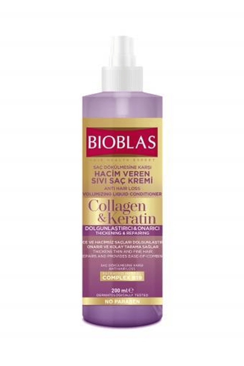Bioblas - Kolajen & Keratin Sıvı Saç Kremi 200 ml | EczanemveBen.com