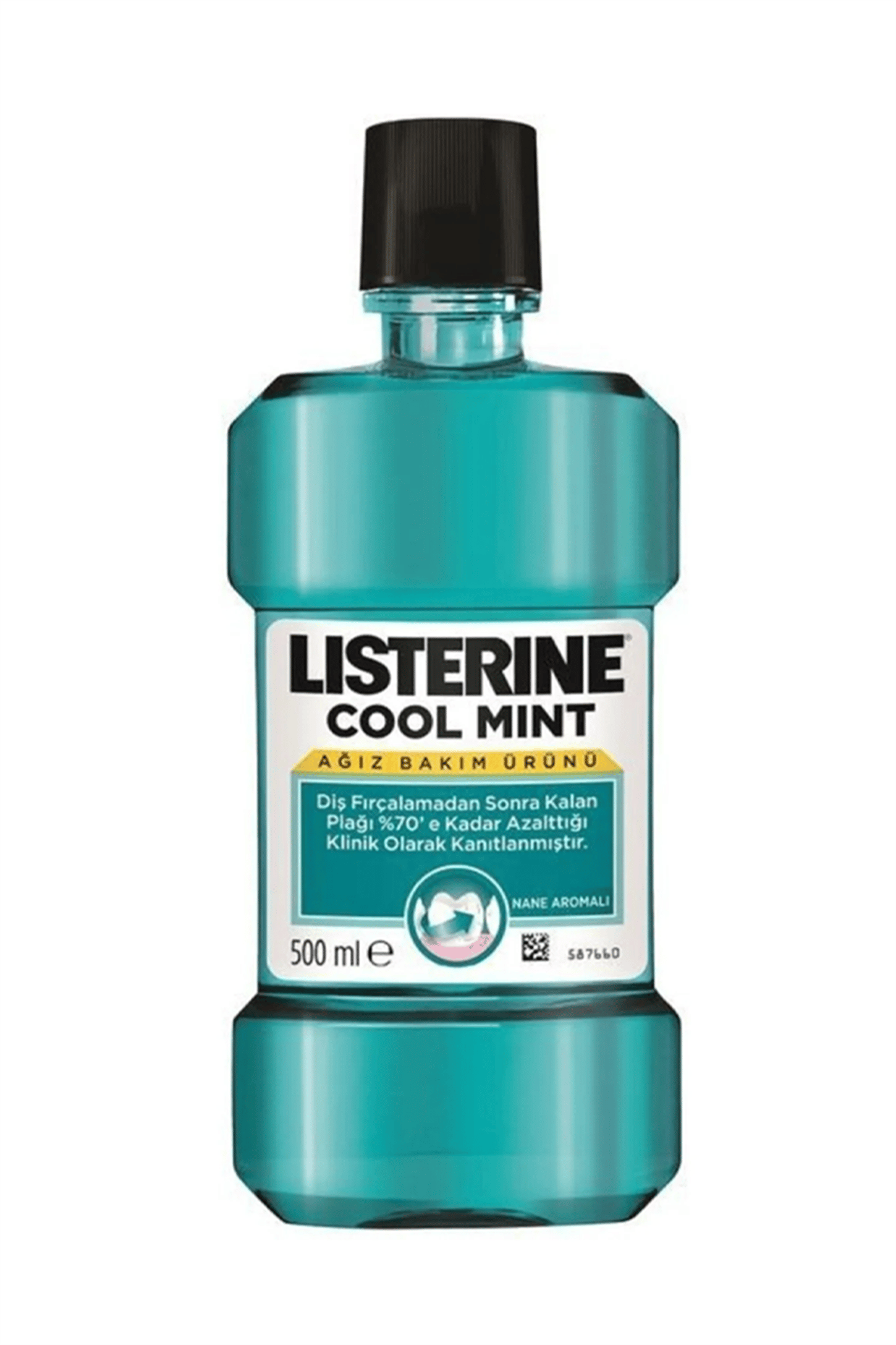 Listerine Cool Mint Nane Aromalı 500 ml Gargara | EczanemveBen.com