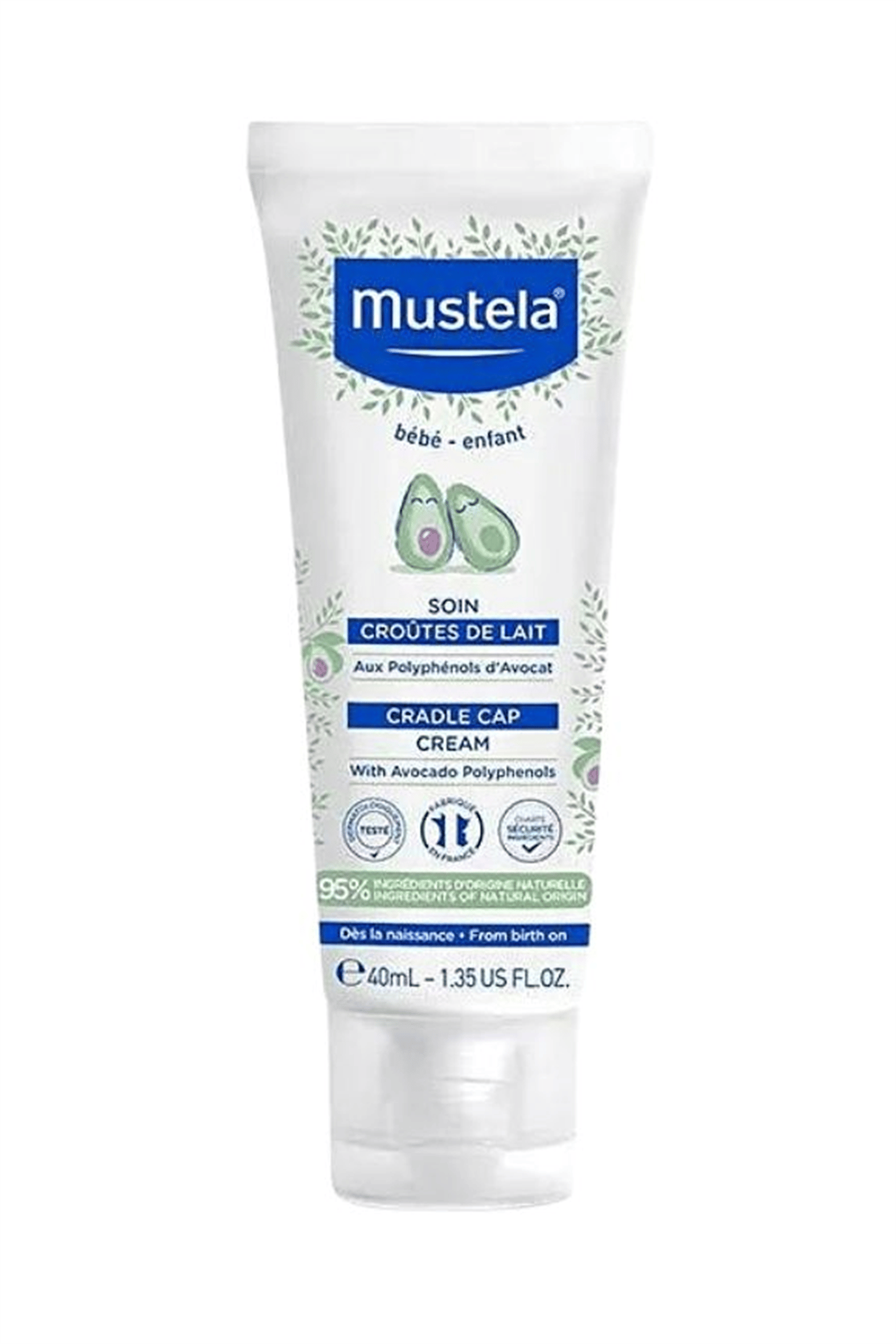 Mustela Cradle Cap Cream 40ml - Saç Bakım Kremi | EczanemveBen.com
