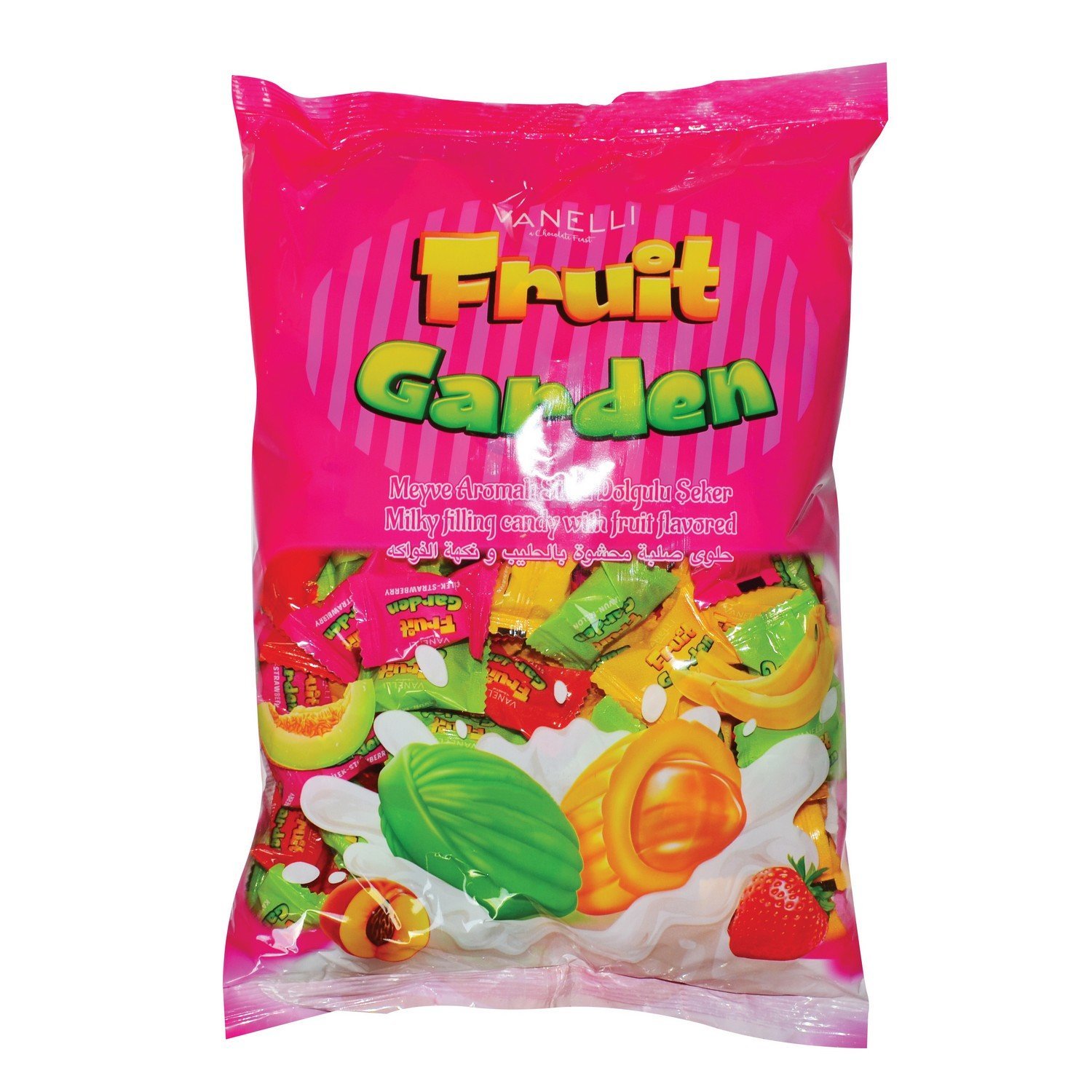FRESH FRUIT Meyveli Dolgulu Sert Şeker - poşet