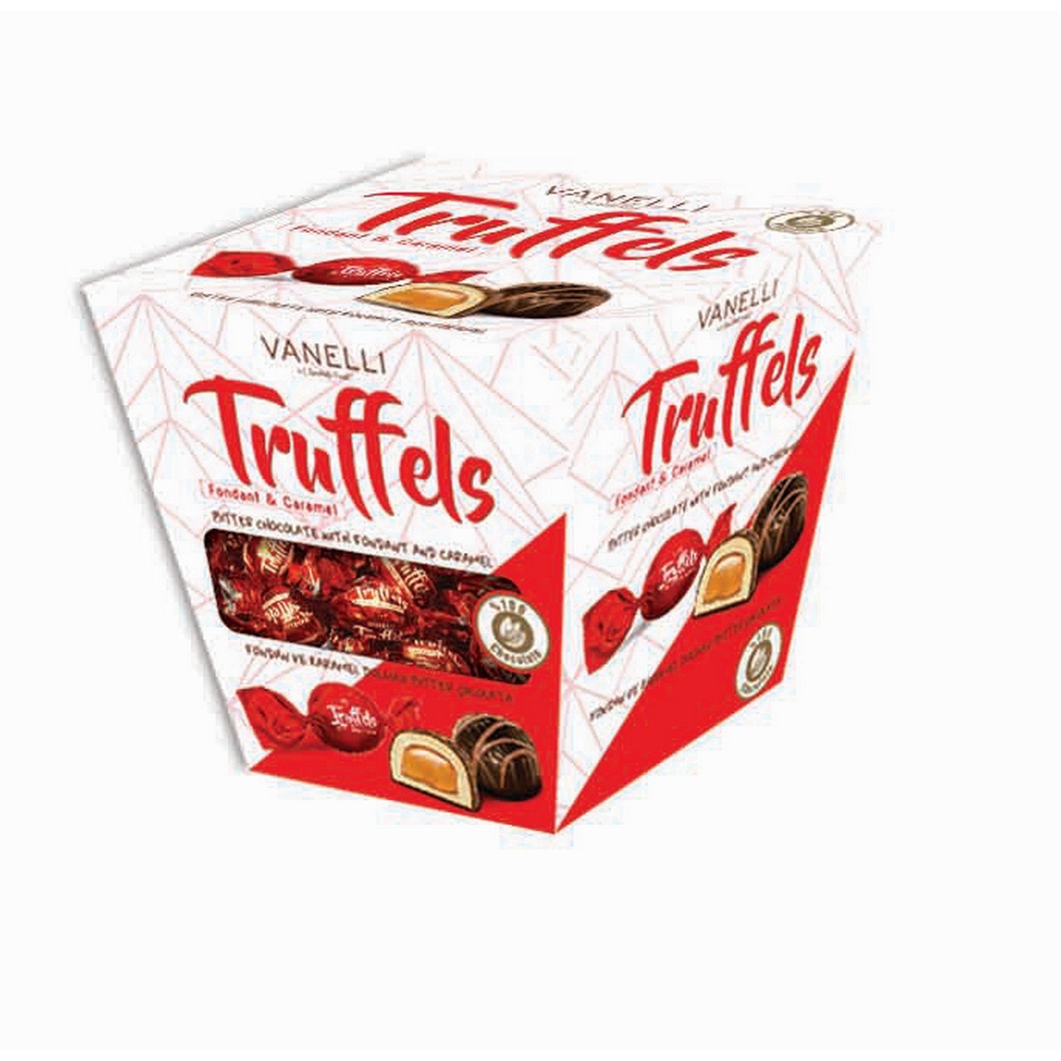 TRUFFELS Fondan Ve Karamel Dolgulu Sütlü Çikolata 150 GR