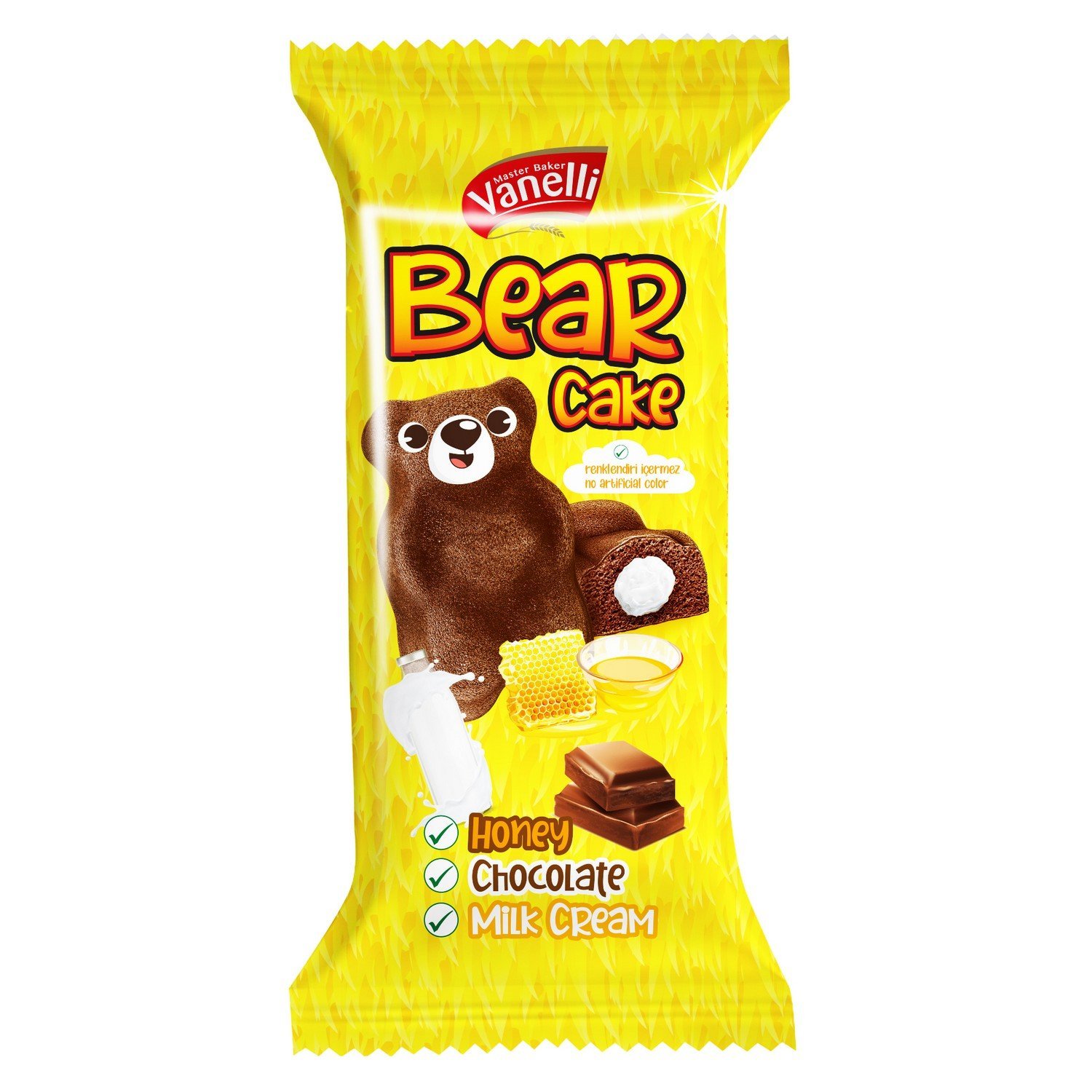 VANELLI BEAR Kakao Kremalı Sütlü Kek