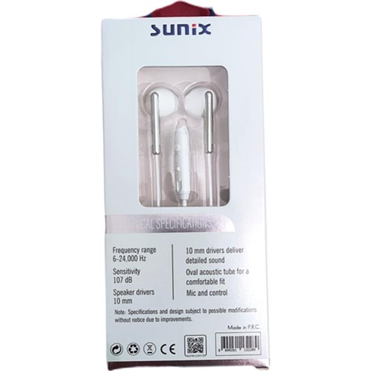 Sunix SX-107 Kulak Içi Kablolu Kulaklık / Rona Aksesuar