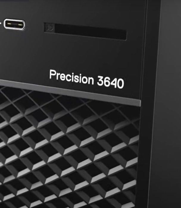 Dell Precision T3630 Desktop Workstation Intel Xeon E-2124 8GB 1TB Win 10  Pro