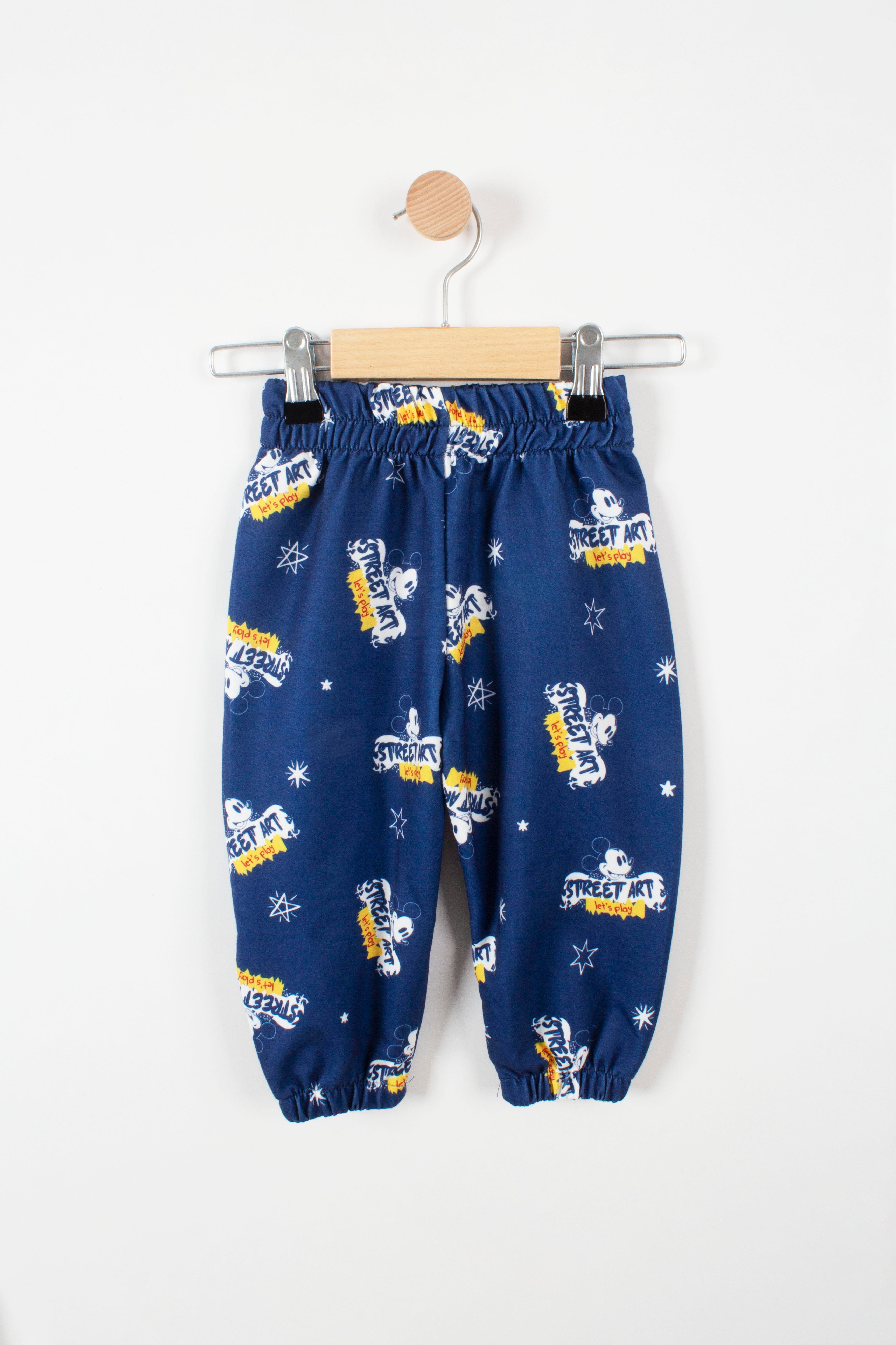 Mickey Mouse What Up Baskılı Erkek Çocuk Takım