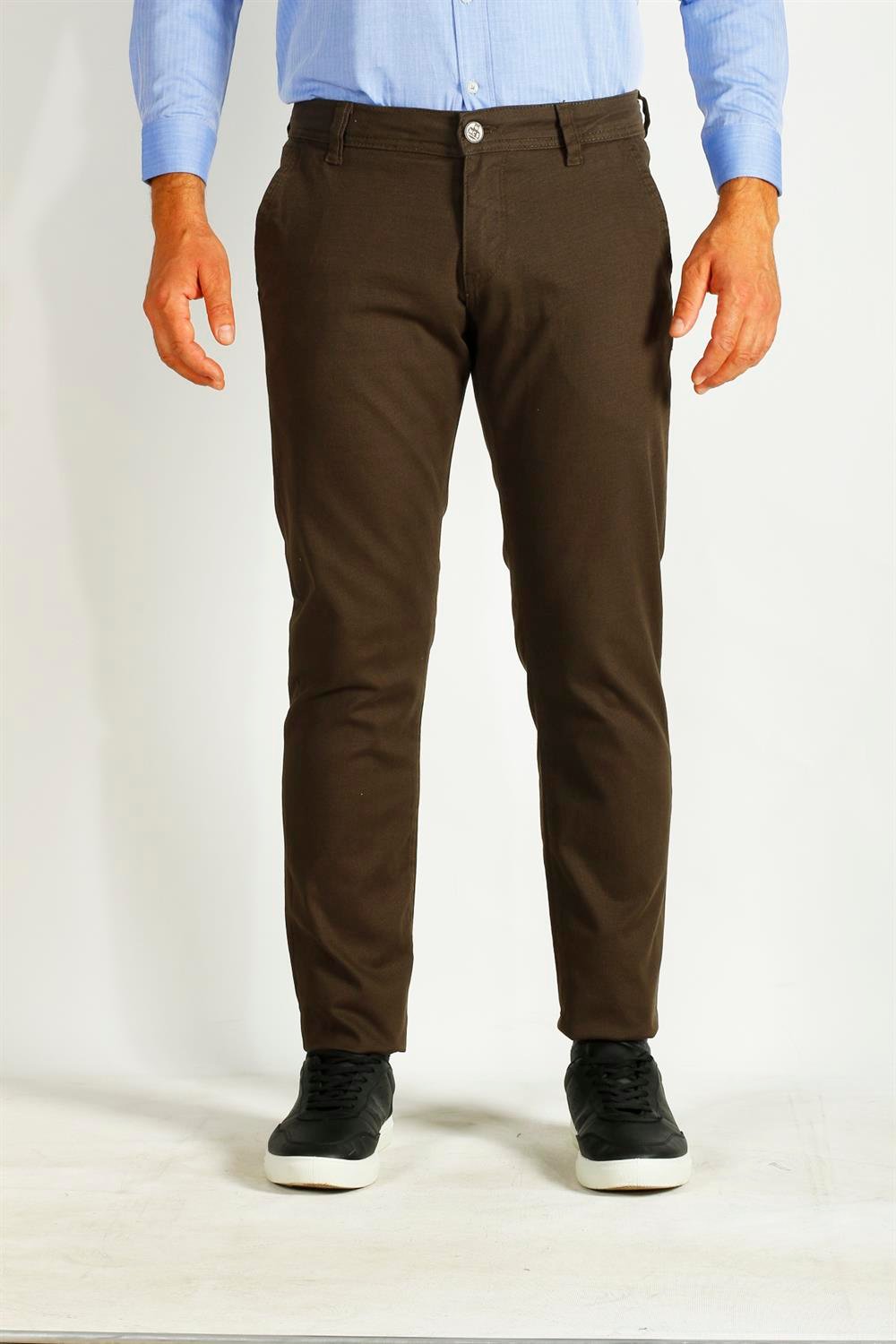 Jean homme marron sale