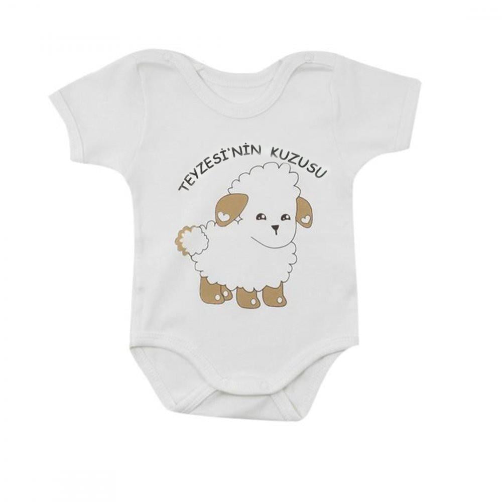 Sema Baby Teyzesi'nin Kuzusu Kısa Kol Body 0-3 Ay 