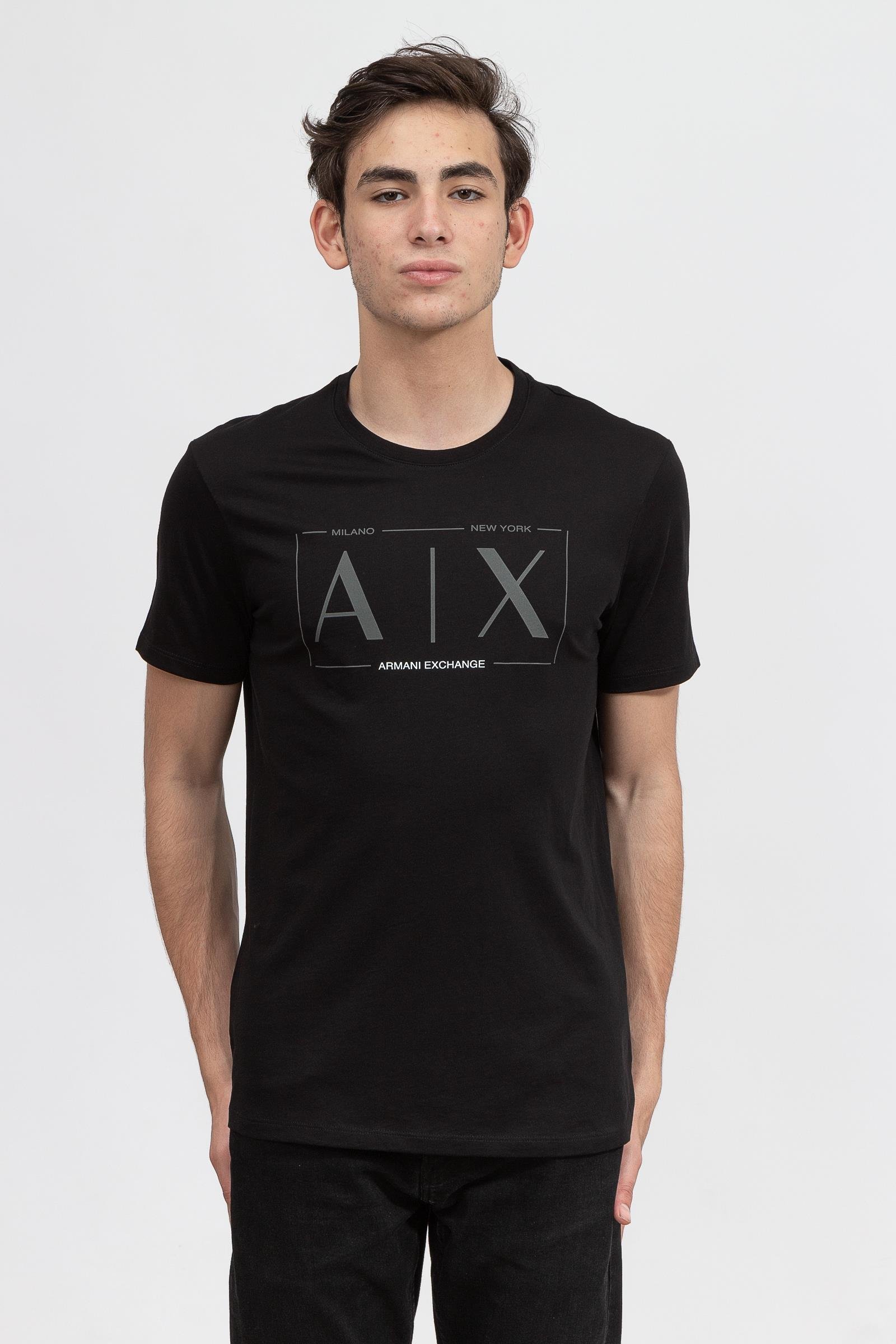 Armani Exchange Erkek Bisiklet Yaka T-Shirt