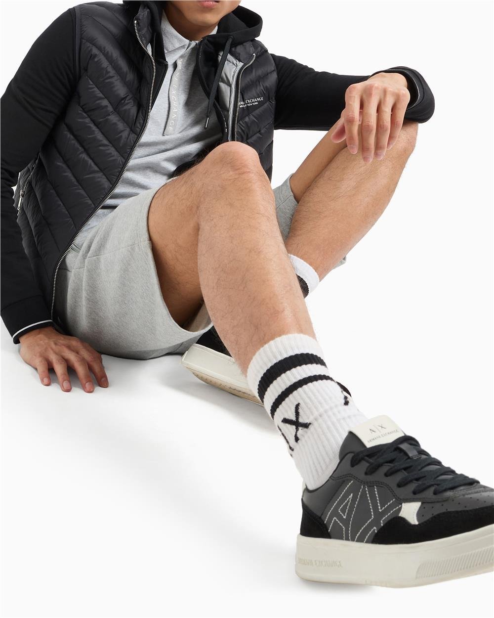Armani Exchange Erkek Fermuarlı Sweatshirt