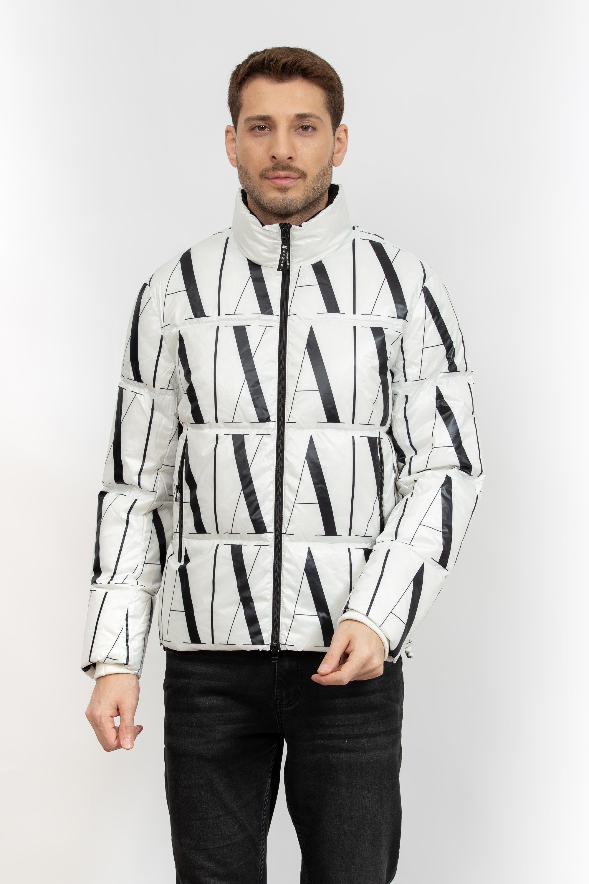 Armani Exchange Erkek Mont Beyaz