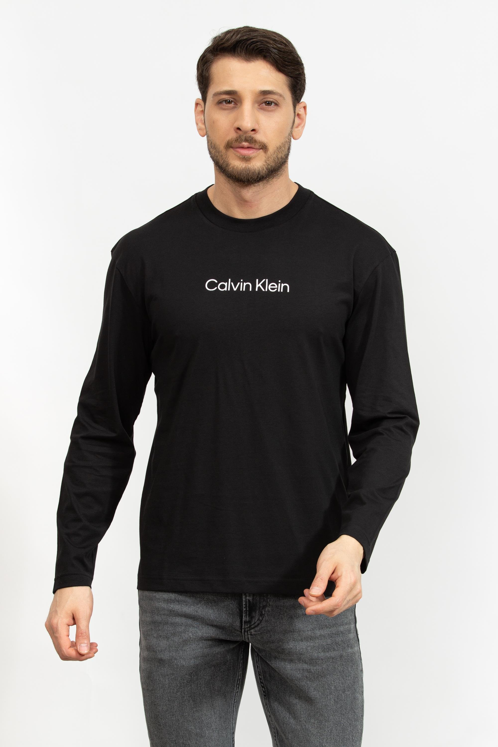 Calvin Klein Hero Logo Erkek Uzun Kollu T-Shirt
