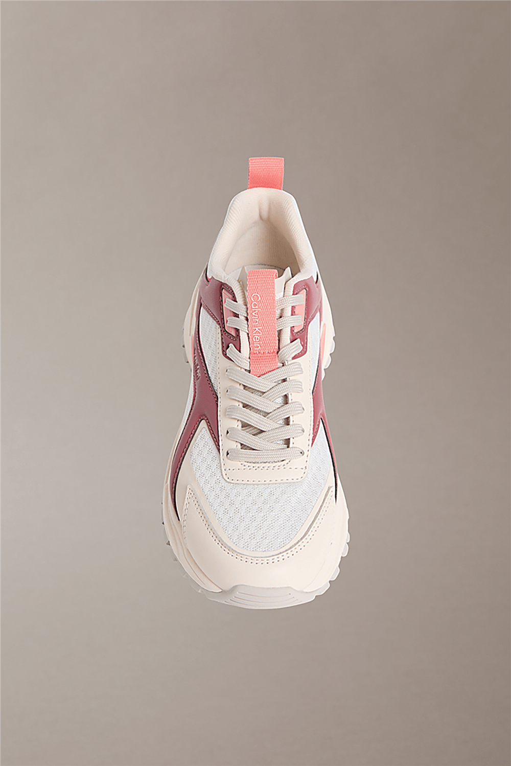 Calvin Klein Hike Run Ckstripe Me Kadın Sneaker Bej