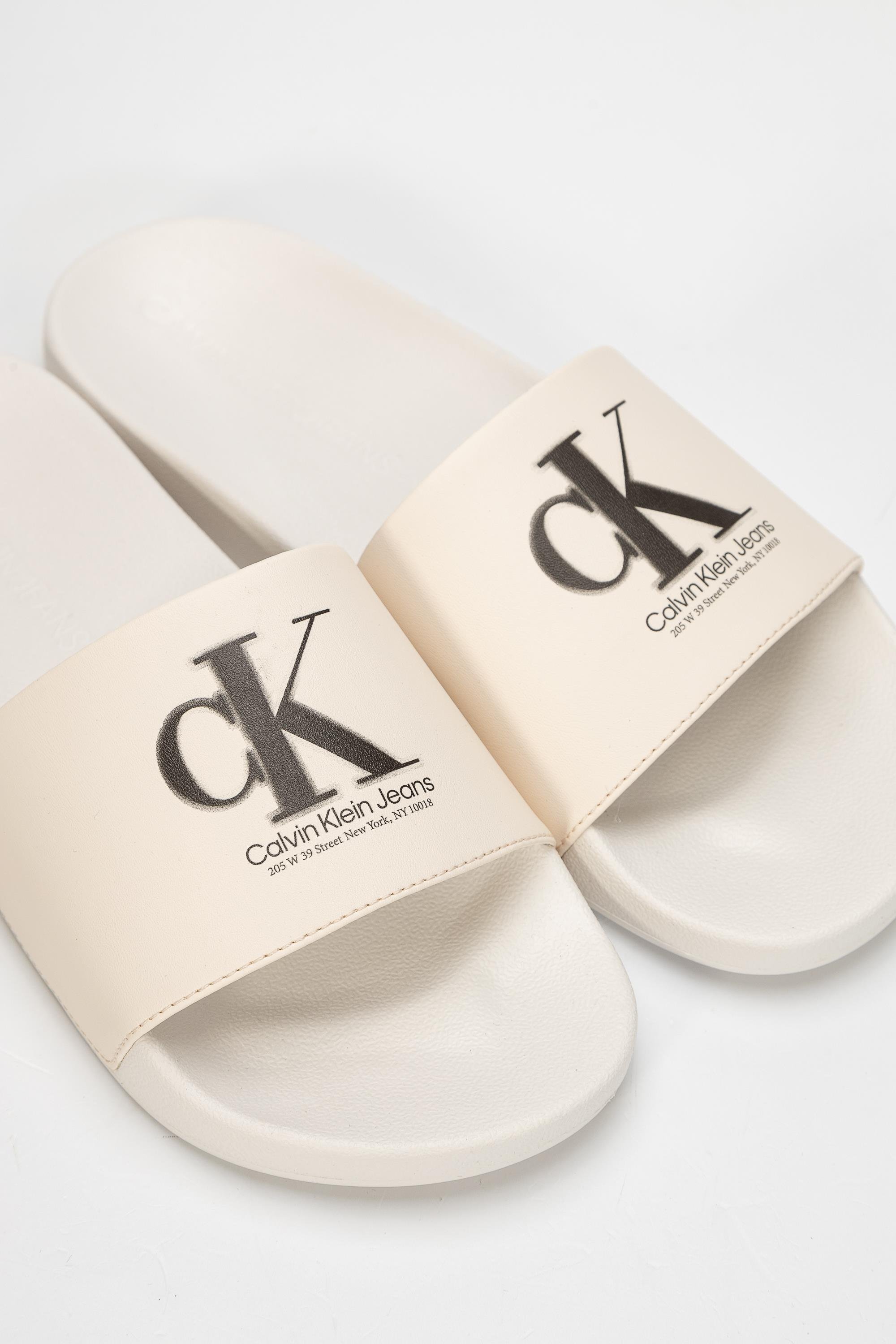 Calvin Klein Slide Oversized Brand Erkek Terlik