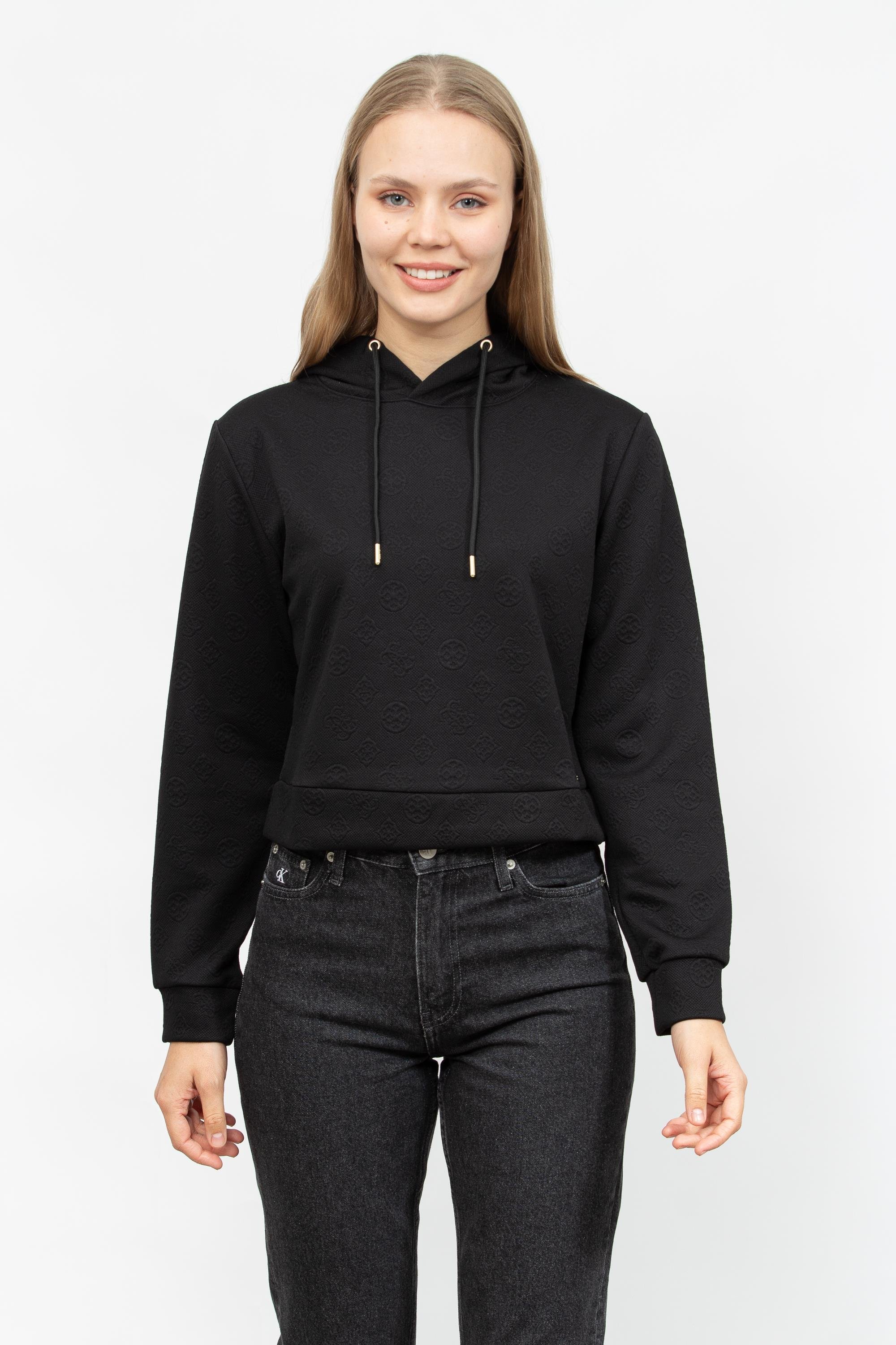 Guess Kadın Kapüşonlu Sweatshirt