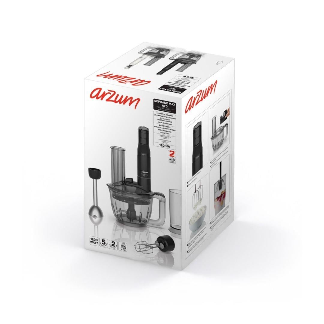 Arzum Soprano Max Neo Multi Blender Seti | Yiğit AVM
