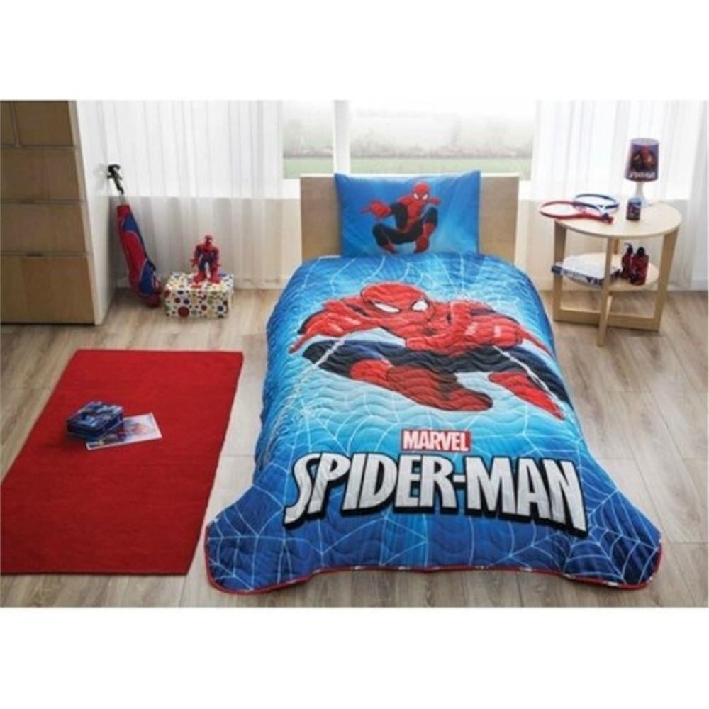 Taç Spiderman Skyscaper Lisanslı Yatak Örtüsü Set | Yiğit AVM'de