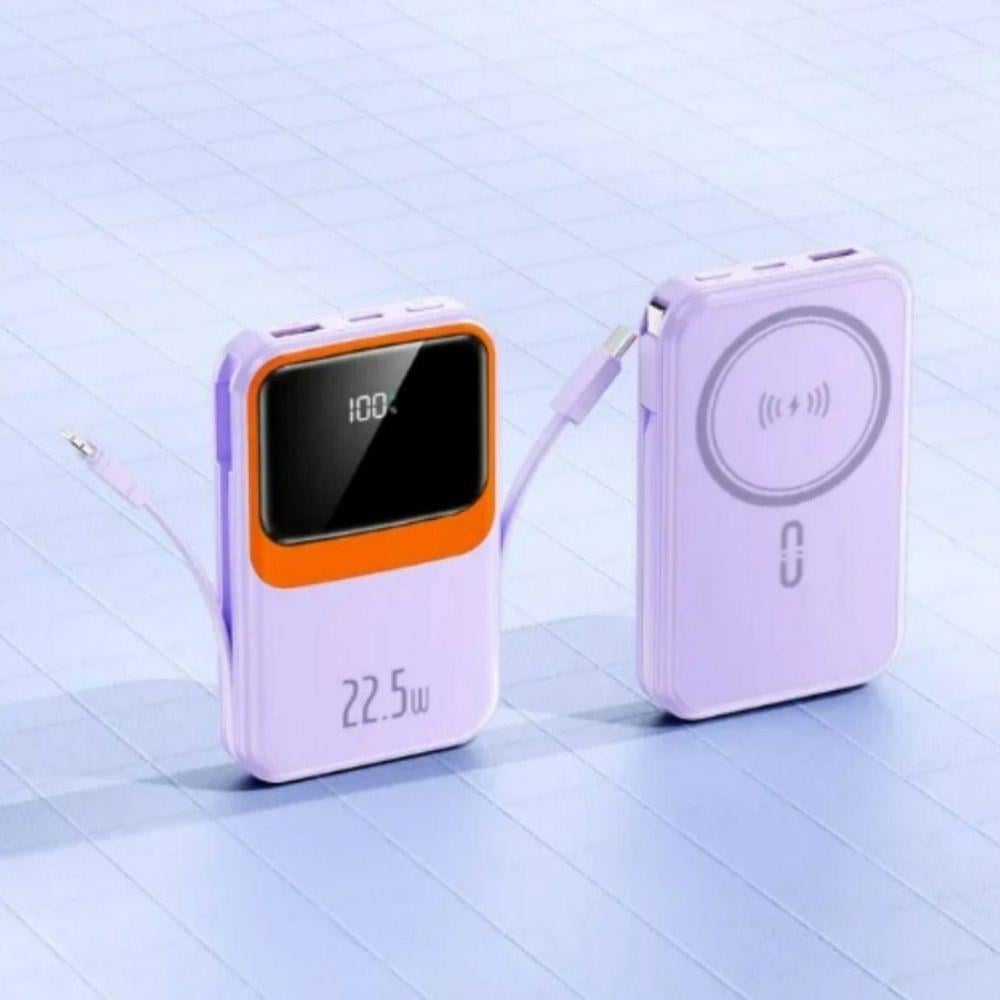 12000 Mah 22.5 W Hızlı Şarjlı 15 W kablosuz Manyetik Powerbank