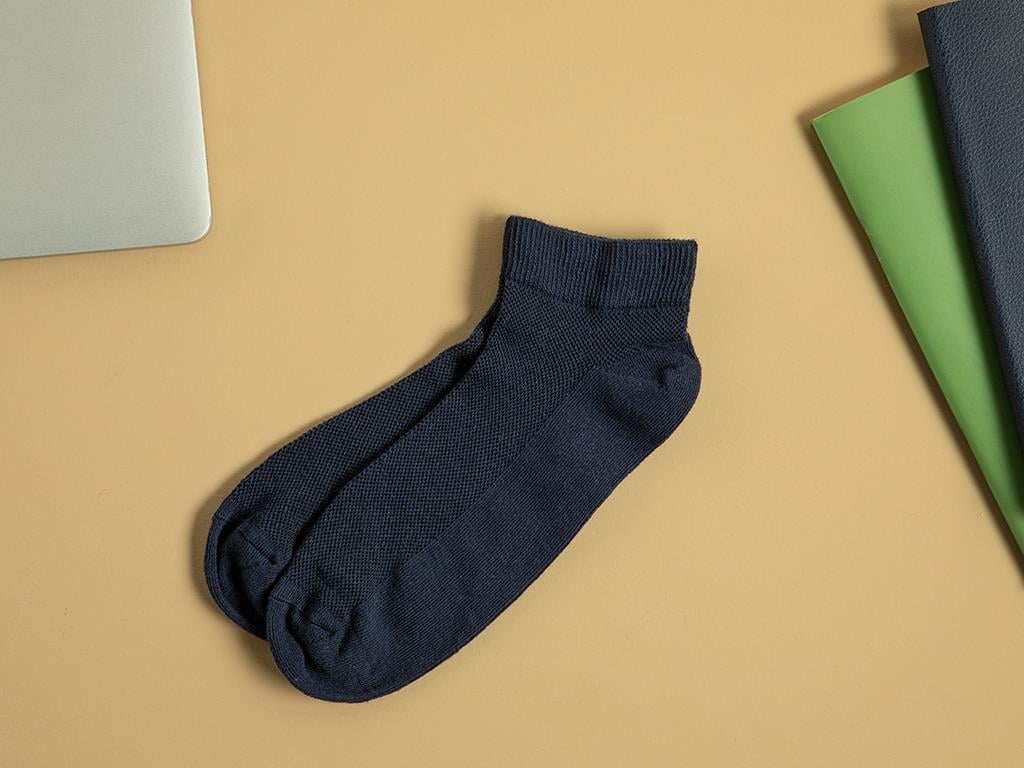 Basic Comfort Pamuk Erkek Kısa Konçlu Çorap - Lacivert000000010036832002 |  English Home