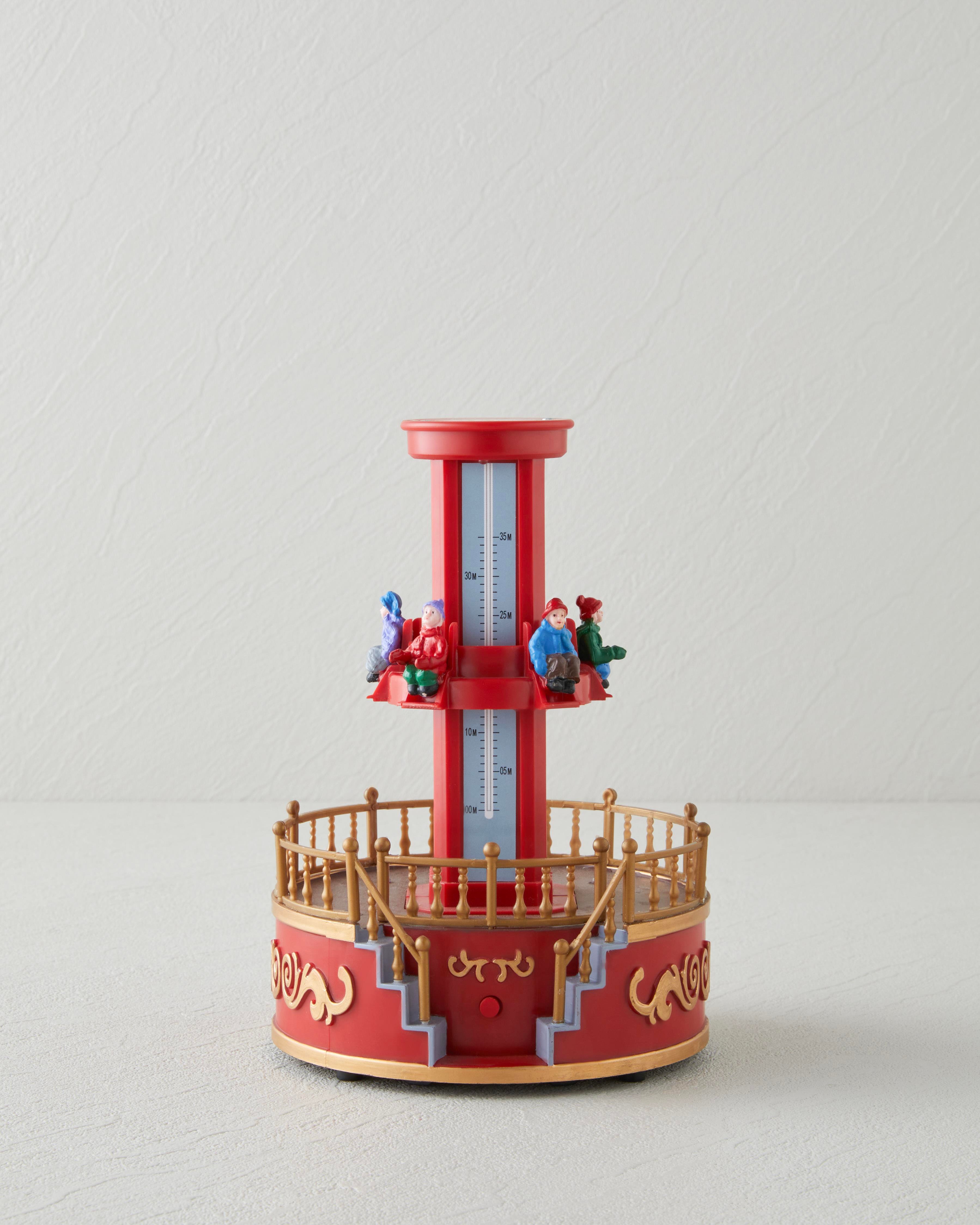 Sky Way Müzik Kutusu 13x13x18.5 cm Kırmızı