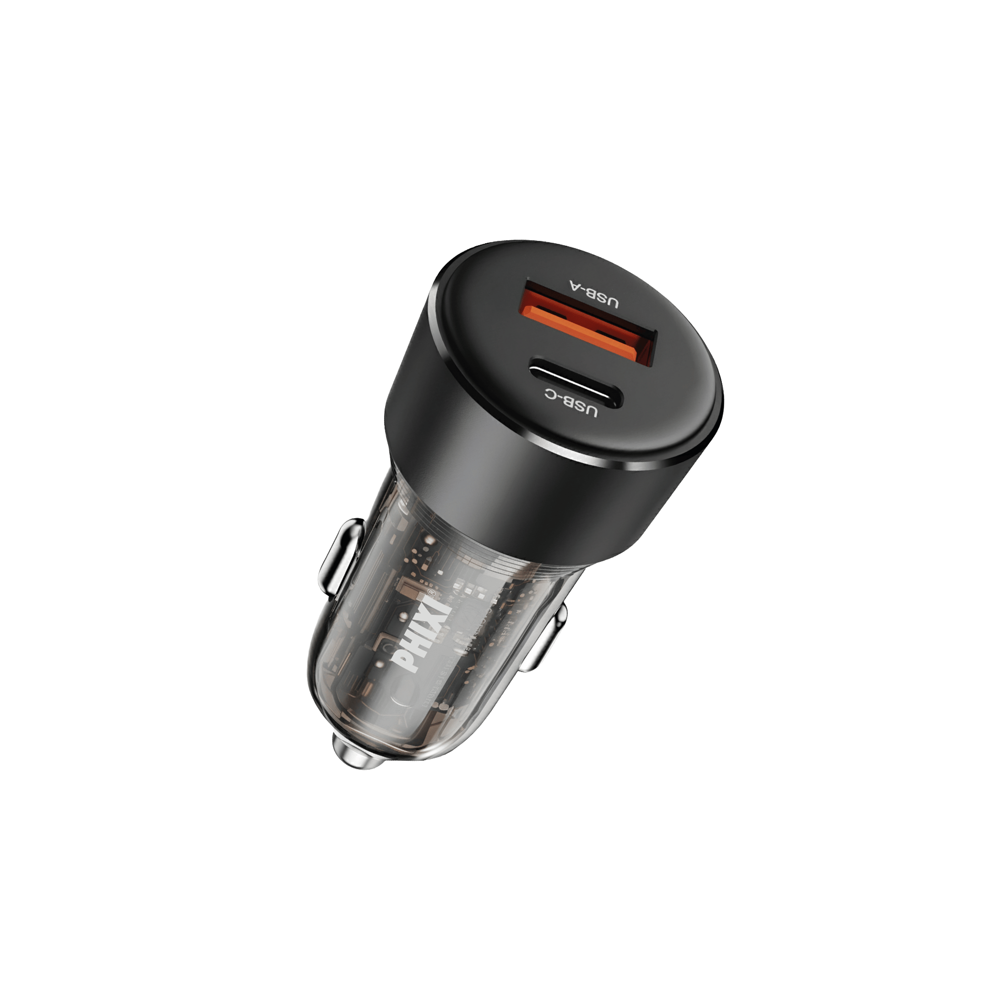 PHIXI 38W PD Araç Şarj Cihazı USB-C USB-A