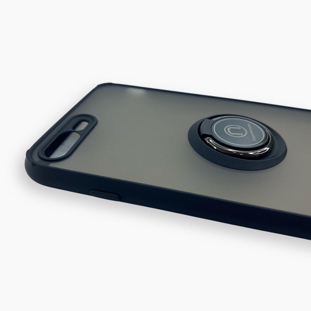 Iphone 7 Plus Yüzüklü Force Kılıf - Siyah / 130,00 ₺