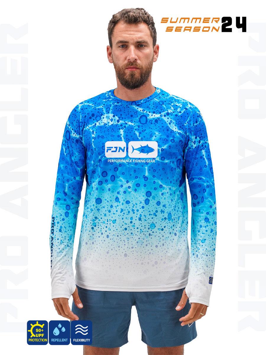Fujin Pro Angler S24 T-Shirt Blue Ocean #S