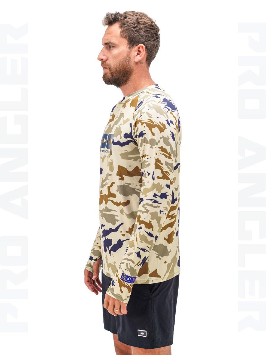 Fujin Pro Angler S24 T-Shirt Narural Camo #S