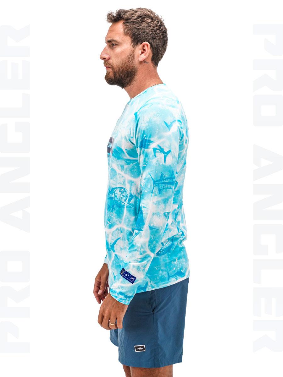 Fujin Pro Angler S24 T-Shirt Water Camo #S