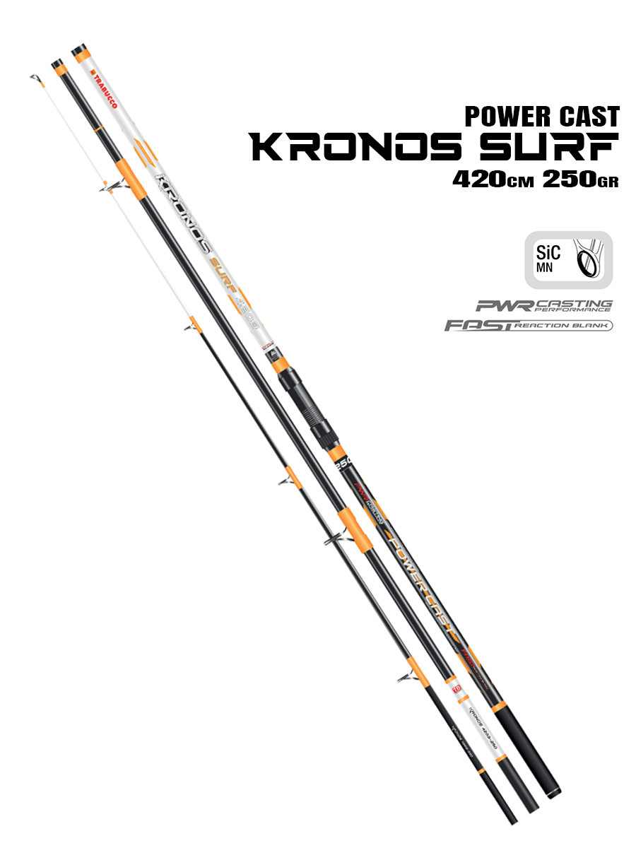 TRABUCCO KRONOS MASTER CAST 4.2m/200gr SURF CASTING ROD 