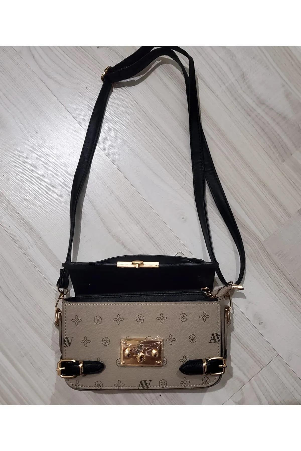 Armine 359 Vizon Baskılı Kadın Çanta