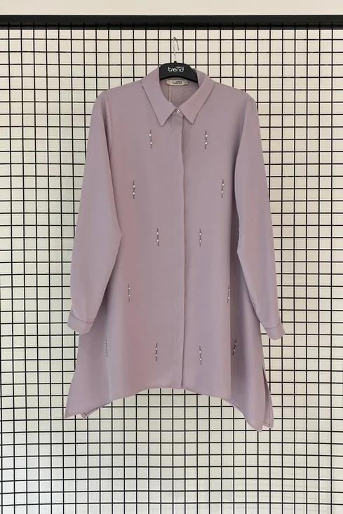 Armine TREND Taşlı Tunik 25YT404 Lila