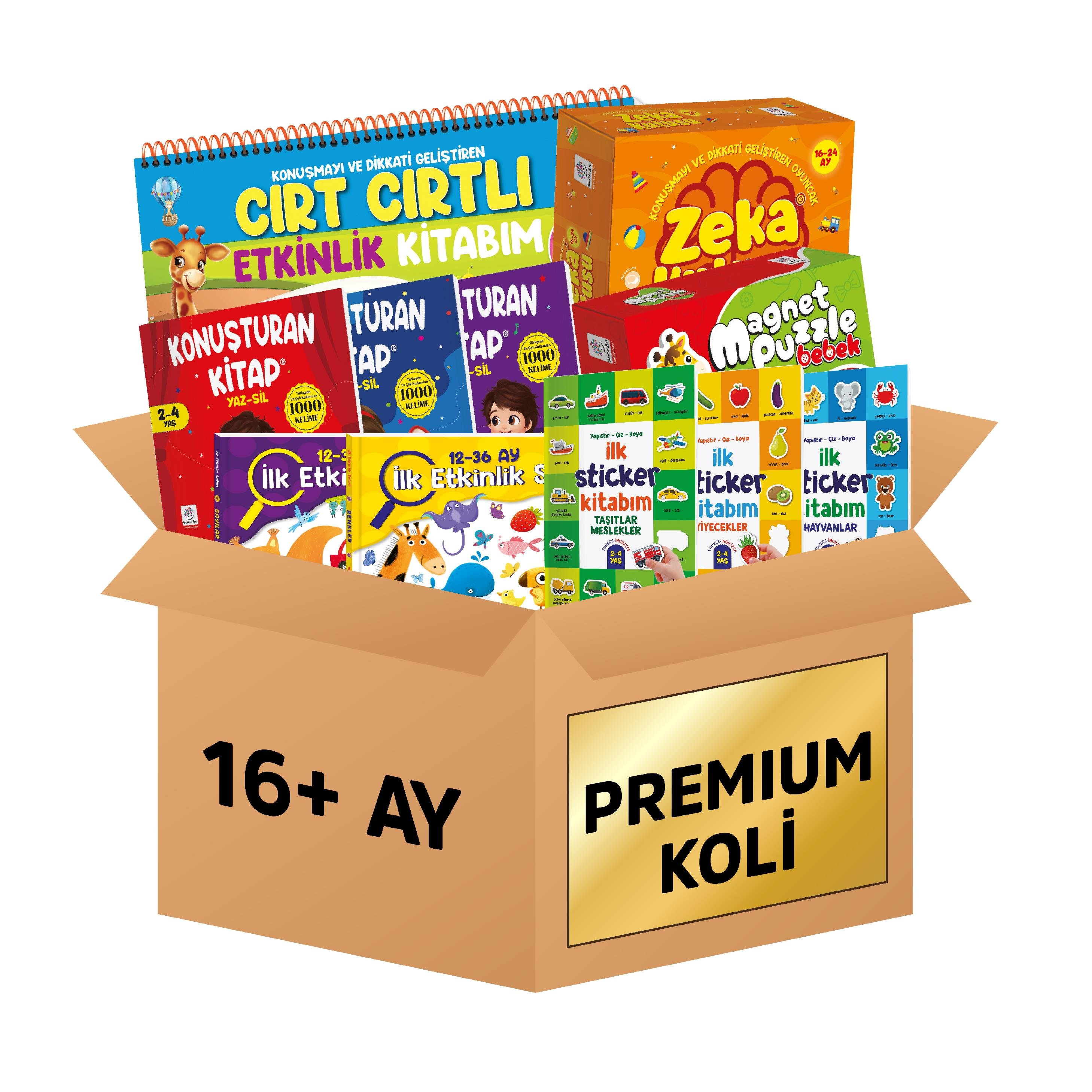 16+ Ay Premium Koli | Yükselen Zeka | Mutluluk Dağıtır