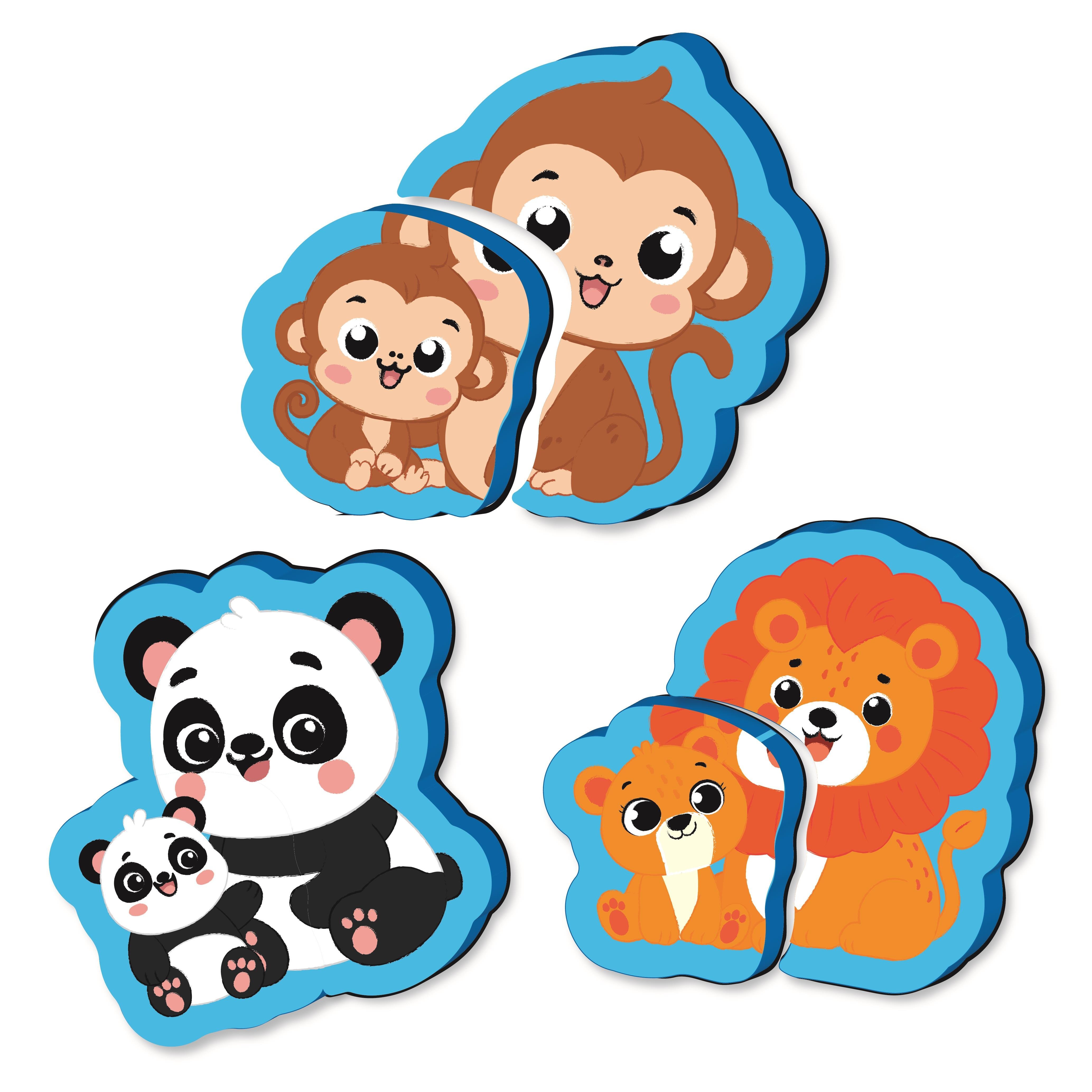 6-16 Ay İlk Pofidik Magnet Puzzle - Orman Hayvanları | Yükselen