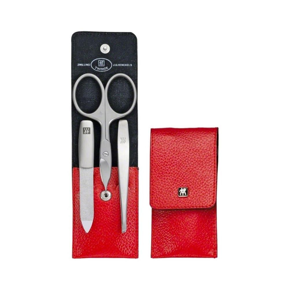 Zwilling Twinox® 3 Parça Manikür Seti - Mat Paslanmaz Çelik ve
