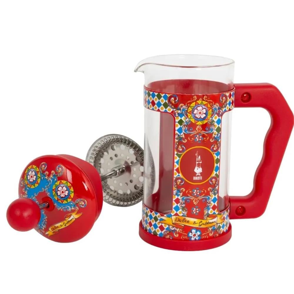 Bialetti Dolce & Gabbana French Press 1000 ml - Akdeniz Mavisi