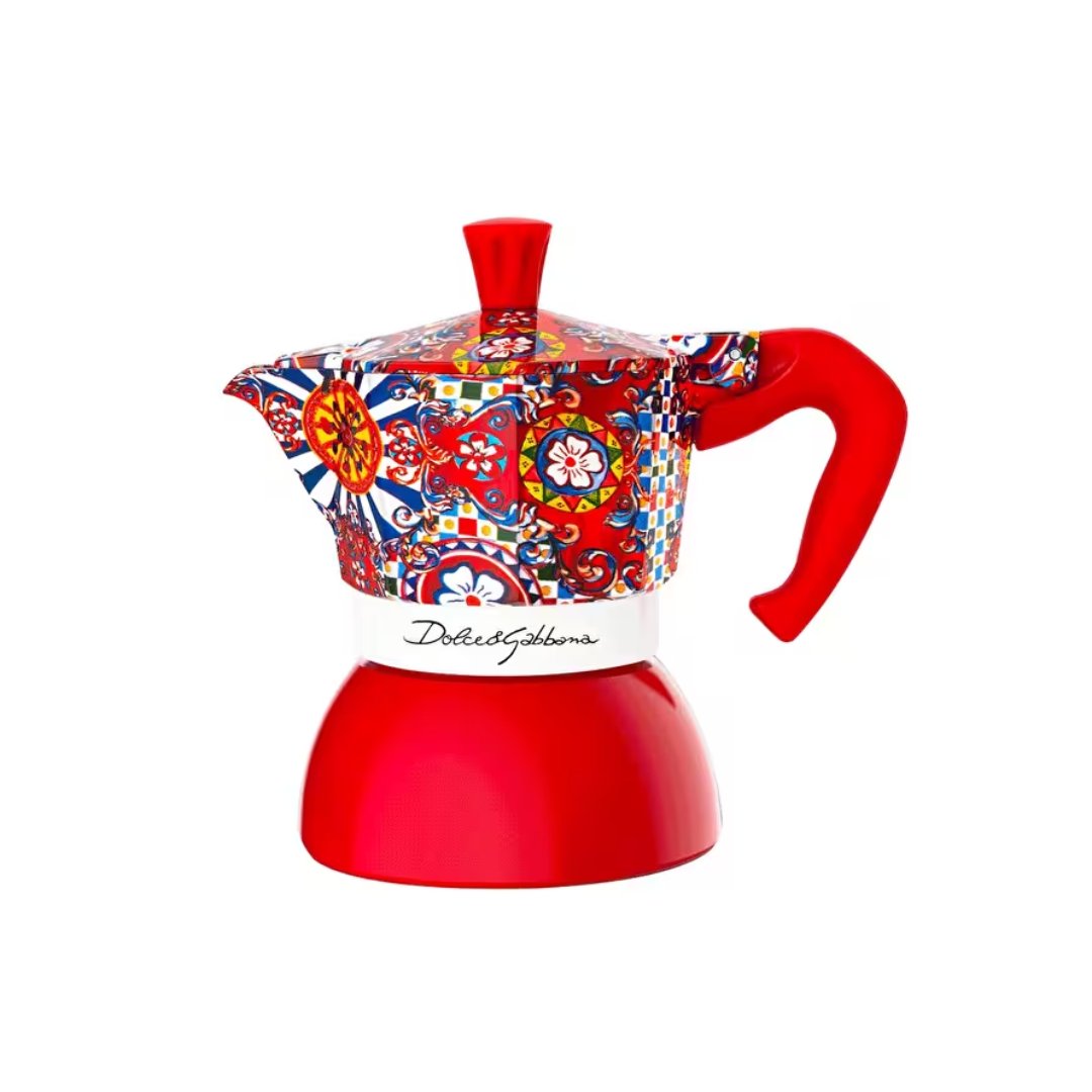新品タグ付き　DOLCE&GABBANA　デカロゴ刺繍　ニットベスト　M Bialetti Moka İndüksiyon Dolce Gabbana 2 Cup