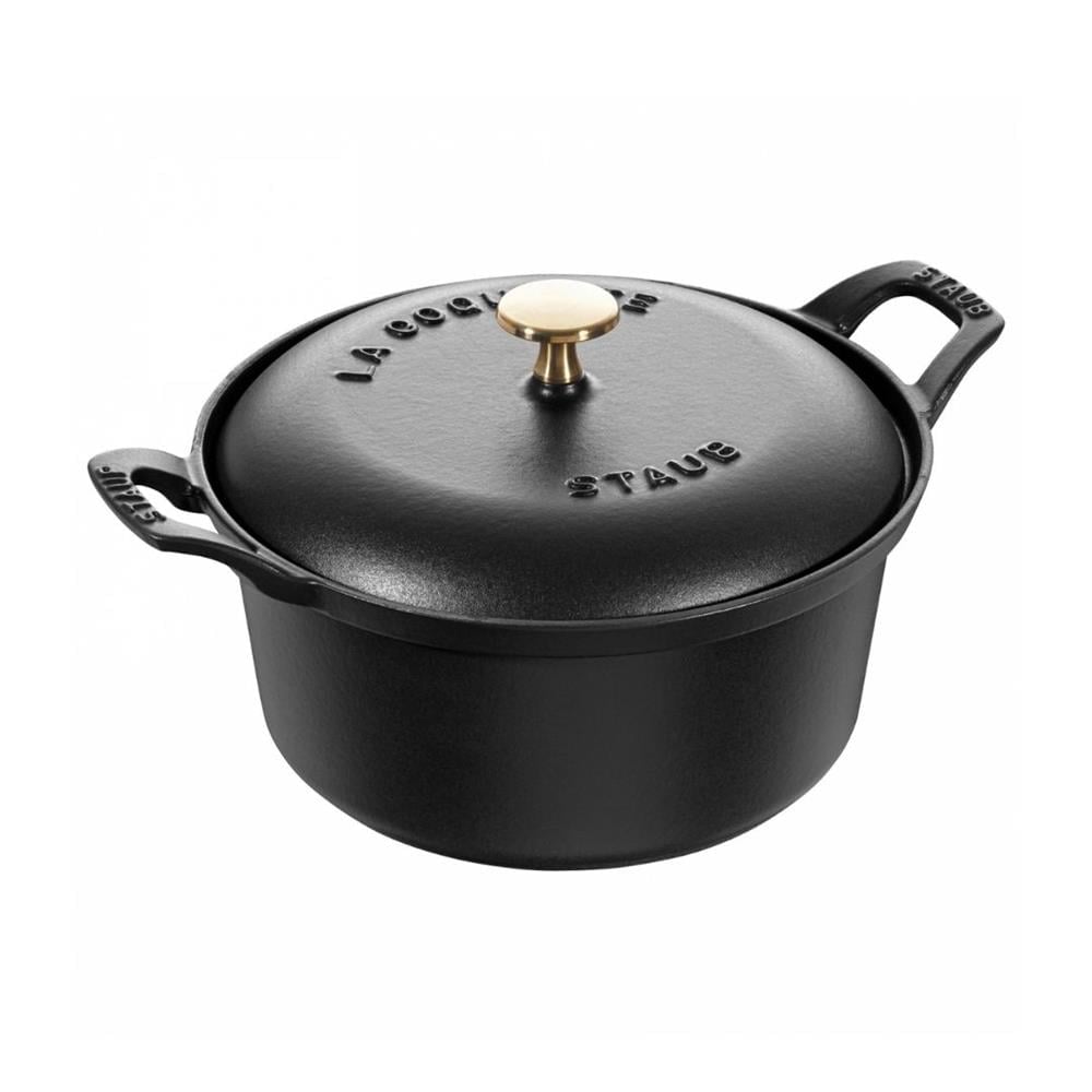 Staub La Cocotte Döküm Tencere Vintage Siyah 20Cm