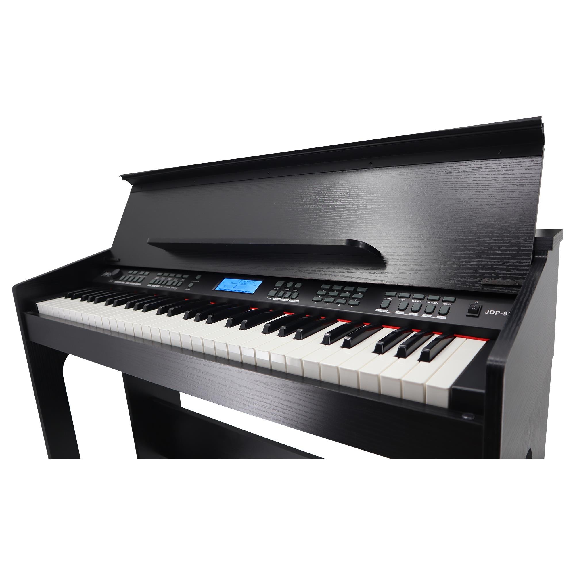 Jwin JDP-950 Tuş Hassasiyetli 61 Tuşlu Dijital Piyano - Siyah - Depodan  Kapıya