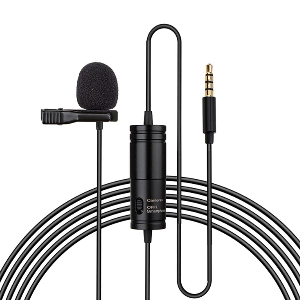 Jwin MIC-400 Metal Mandallı Yaka Mikrofonu - Depodan Kapıya