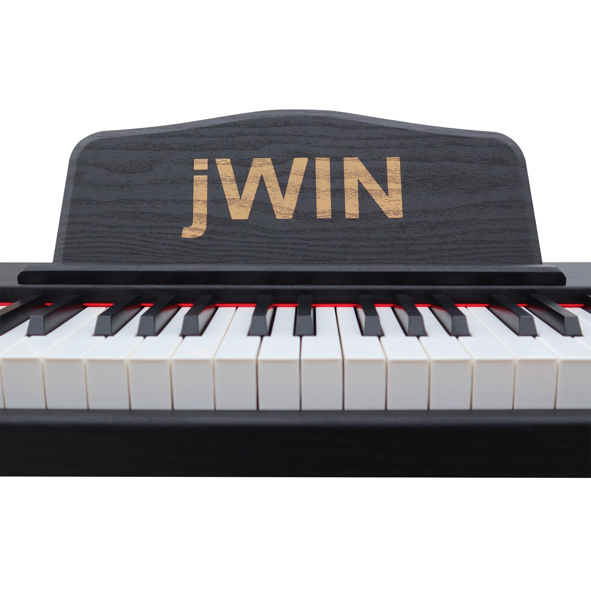 Jwin SDP-88 Tuş Hassasiyetli 88 Tuşlu Dijital Piyano - Siyah - Depodan  Kapıya