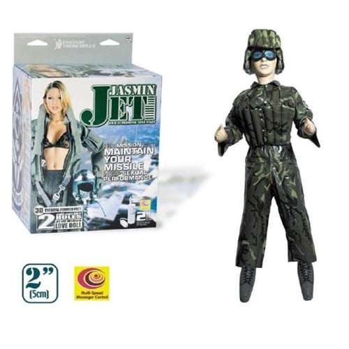 Jasmin Jet Pilot Şişme Kadın Yakamoz Sex Shop Gizli Kargo 