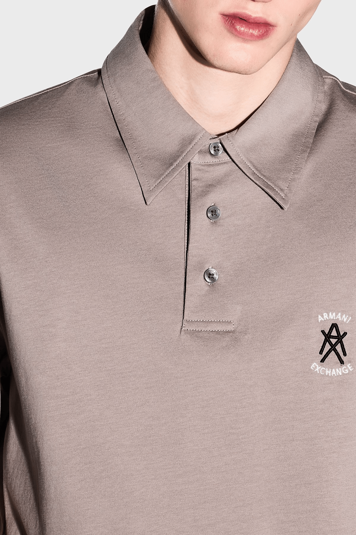 Armani Exchange Erkek Normal Kesim Yumuşak ve Dayanıklı Pamuklu AX