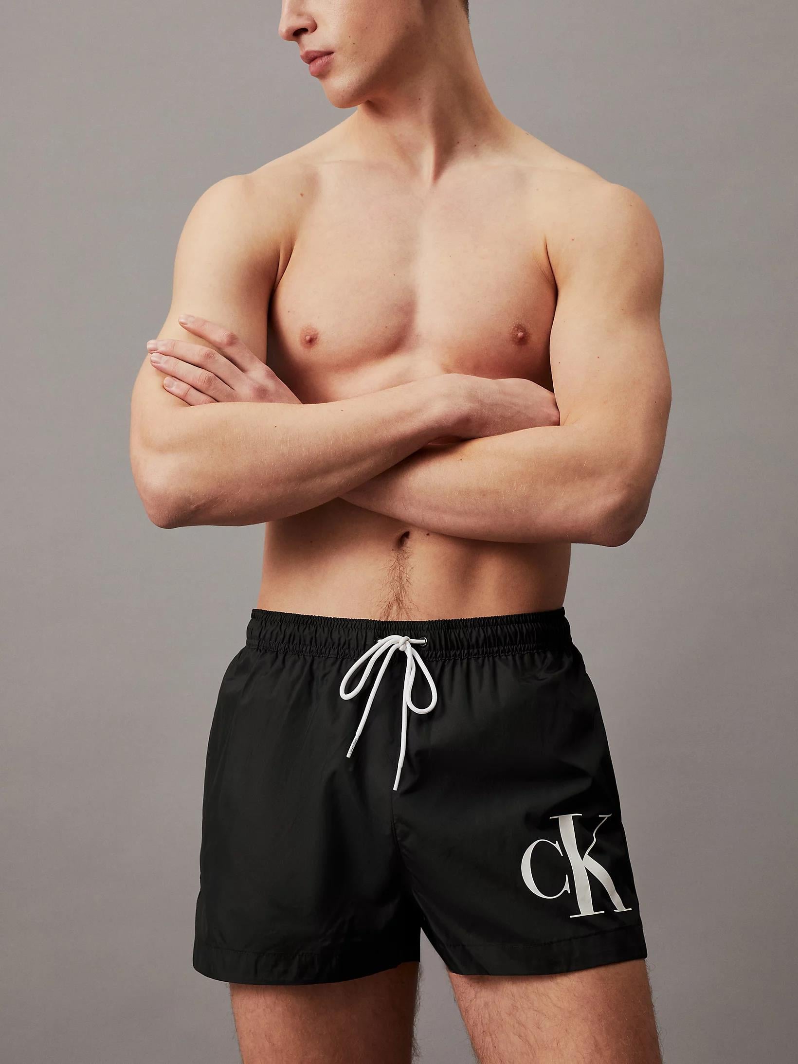 Calvin Klein Deniz Şortu - KM0KM01015-BEH | Wejaar