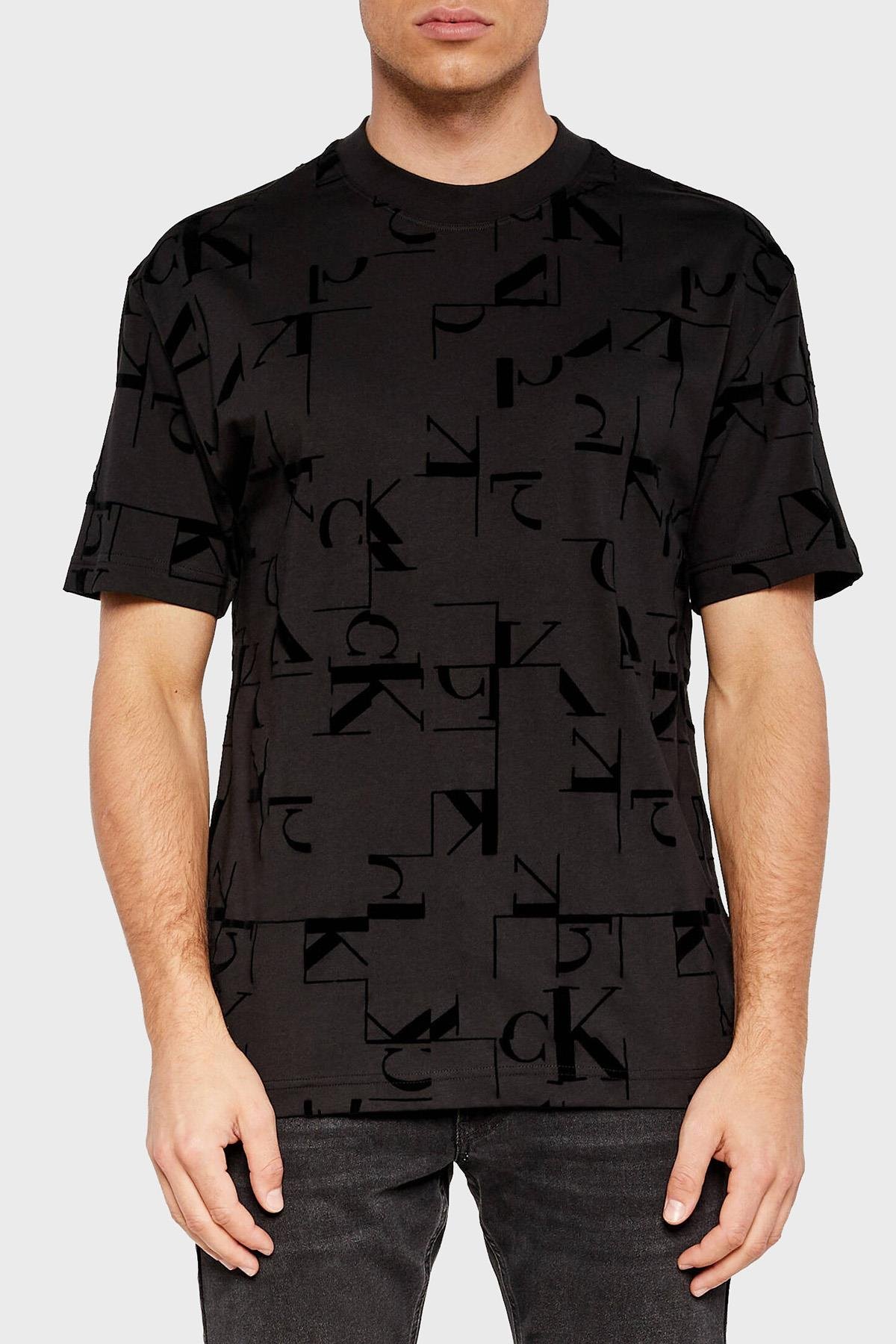 Calvin Kle n Erkek Siyah T Shirt J30J325692 0GK J30J325692 0GK