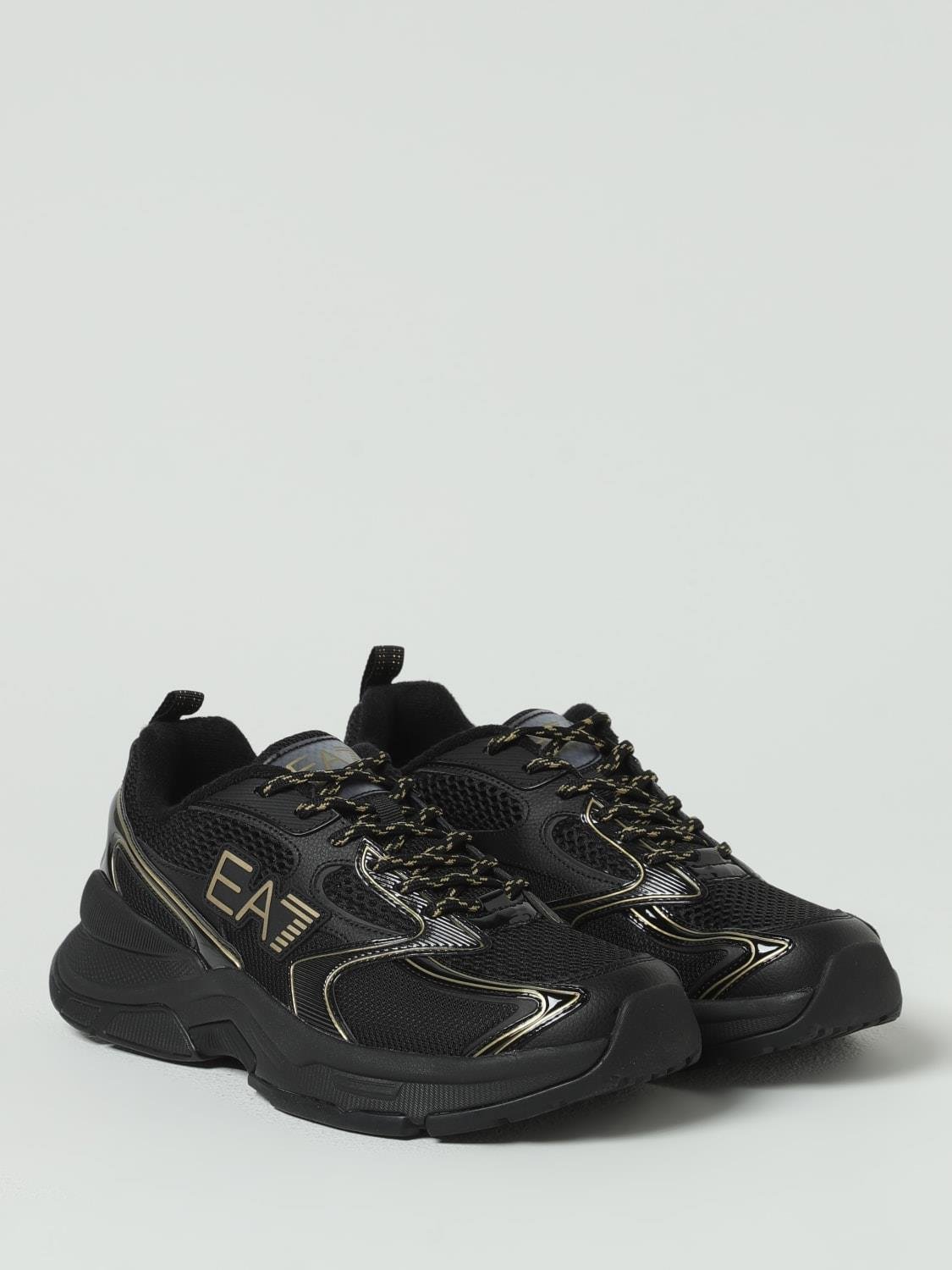 EA7 Siyah-Altın Sneaker - X8X249 XK446-MZ177 | Wejaar