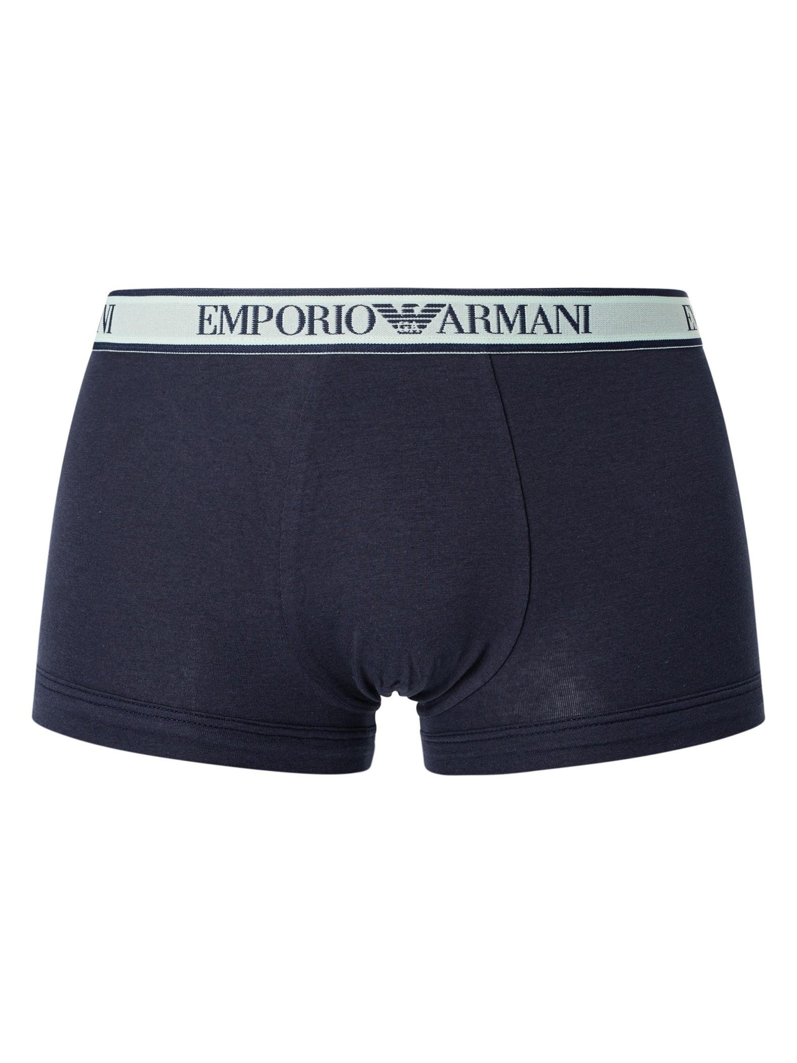 Emporio Armani Erkek Dokuma Kuma Normal Bel Duz Model Lacivert Boxer 112130 4R717 67436 WEJAAR