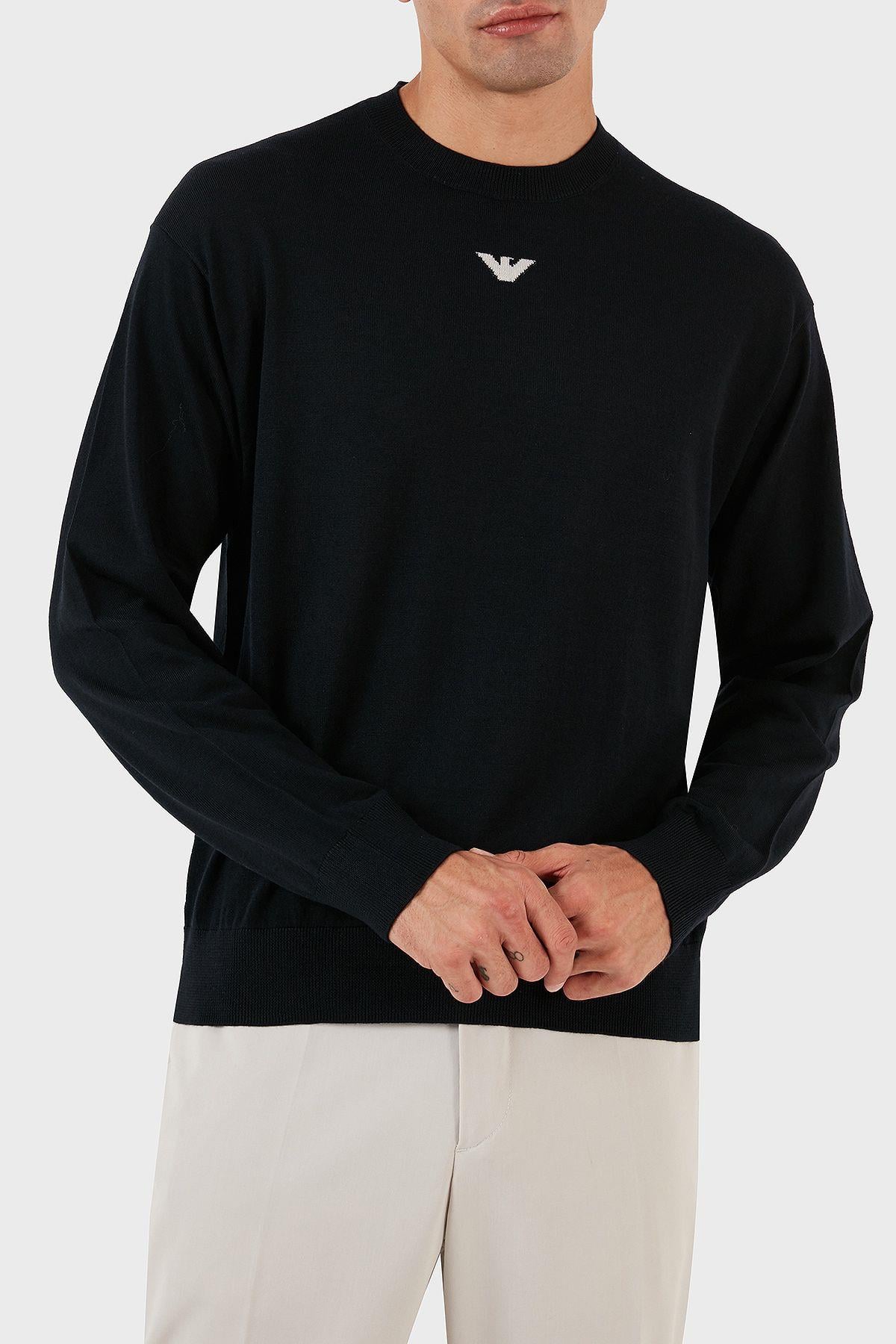 Emporio Armani Lacivert Kazak - 6R1MXG 1MNGZ-F904 | Wejaar