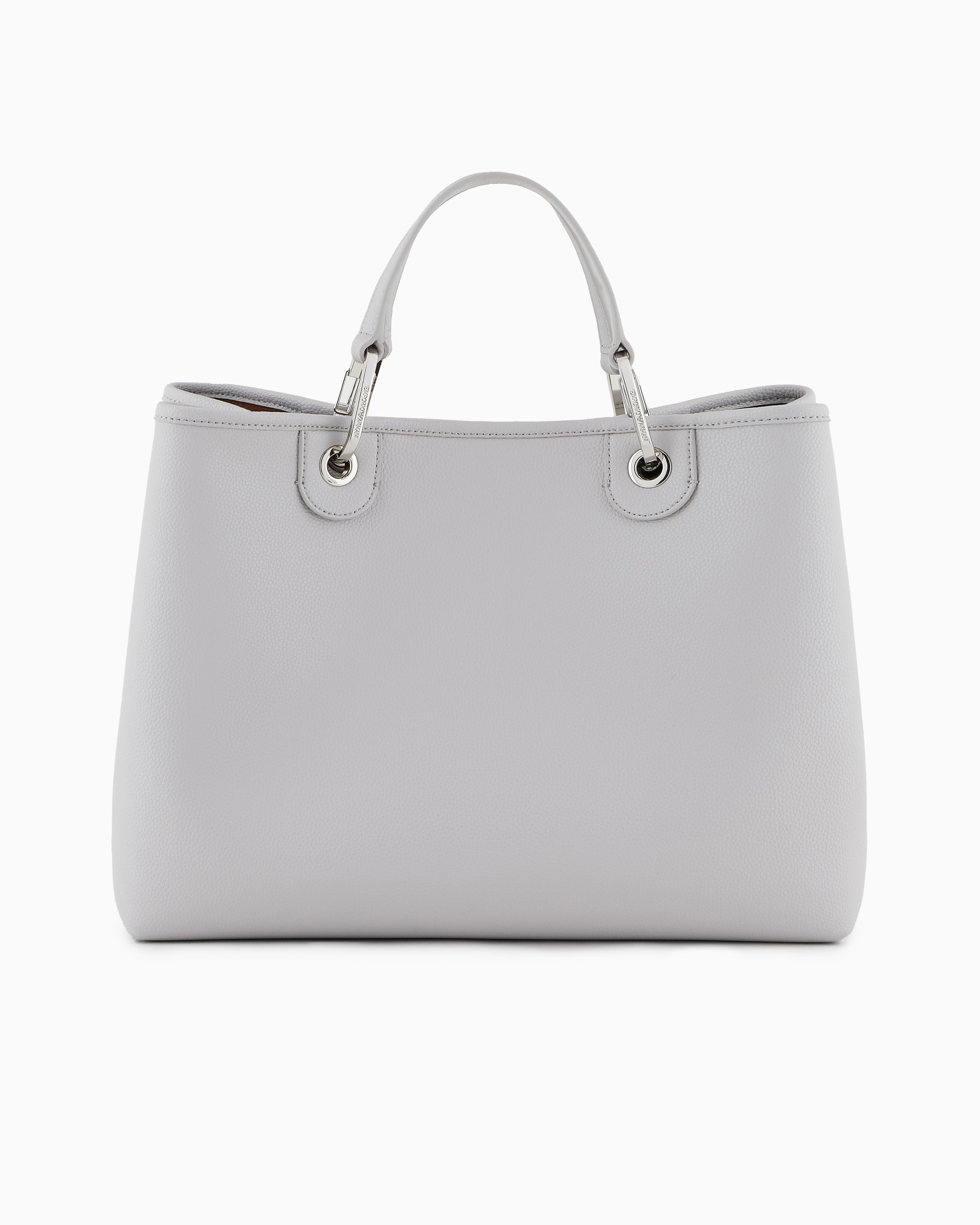 Emporio Armani Deri Gri Çanta - EW000360 AF12036-M8118 | Wejaar