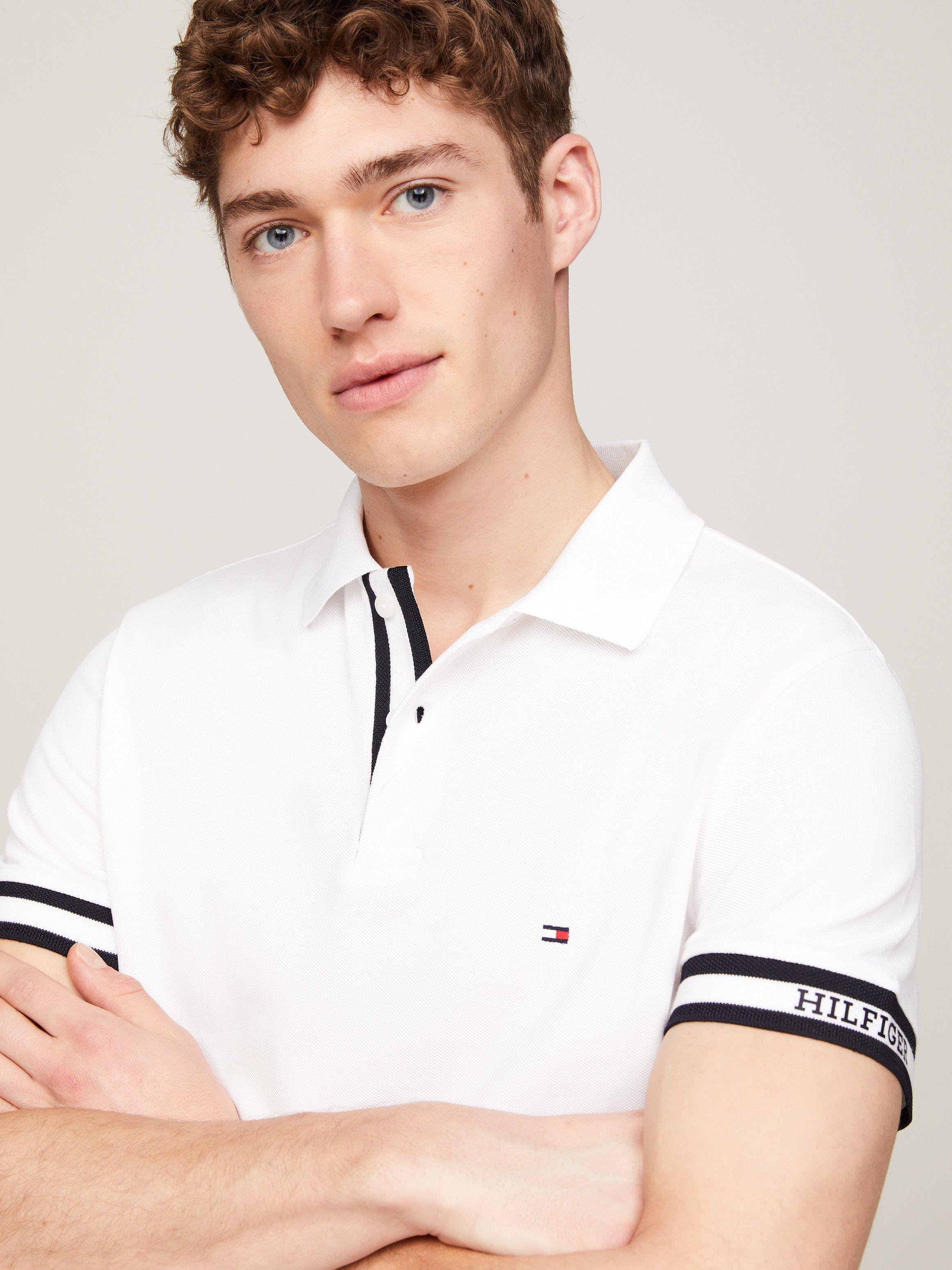 Tommy hilfiger polo wit shop